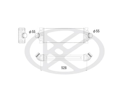 INTERCOOLER KOYORAD IA320116 - Piesa auto compatibila cu mai multe marci