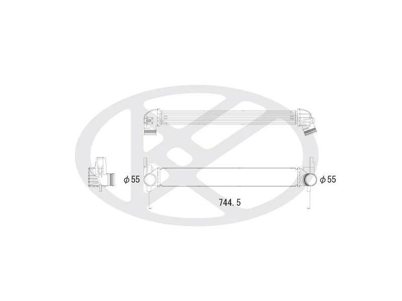 Intercooler KOYORAD IA450166