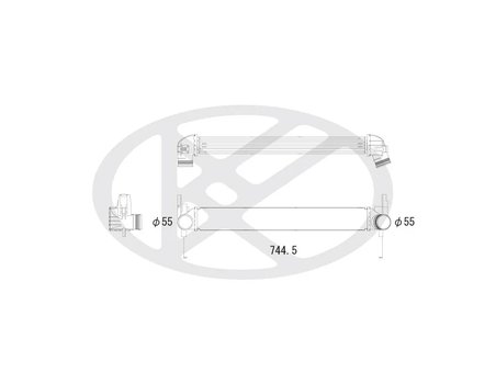 Intercooler KOYORAD IA450166