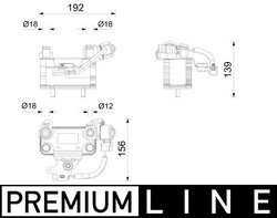 CHILLER MAHLE ACH 6 000P - Compatibil cu MINI