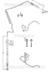 Furtun hidraulic sistem directie Triscan 8516 29006