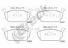 SET PLACUTE FRANA BRECK 22631 00 701 00 - Compatibil cu AUDI, SEAT, SKODA, VW