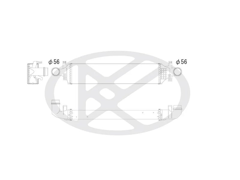 Intercooler KOYORAD IA410132