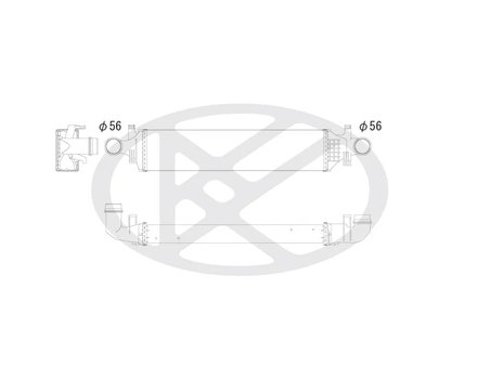 Intercooler KOYORAD IA410132