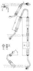 Furtun hidraulic sistem directie Triscan 8516 11001