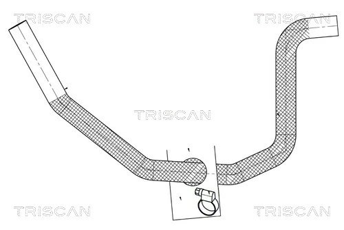 Furtun hidraulic sistem directie Triscan 8516 11006