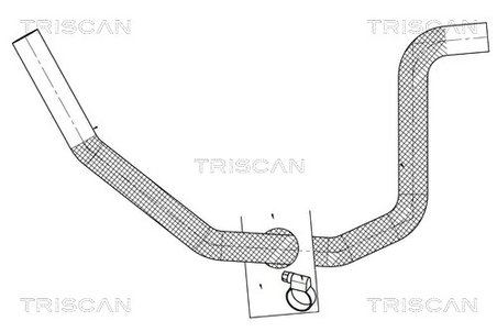 Furtun hidraulic sistem directie Triscan 8516 11006