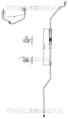 FURTUN HIDRAULIC SISTEM DIRECTIE TRISCAN 8516 29042 - Compatibil cu VW
