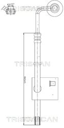 Furtun hidraulic sistem directie Triscan 8516 29030