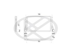 Intercooler KOYORAD IA450169