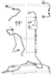 Furtun hidraulic sistem directie Triscan 8516 11010