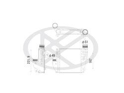 INTERCOOLER KOYORAD IA470151 - Piesa auto compatibila cu mai multe marci