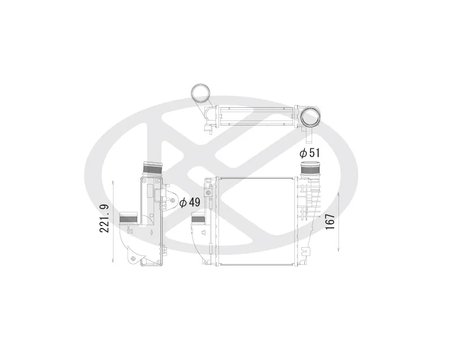 Intercooler KOYORAD IA470151
