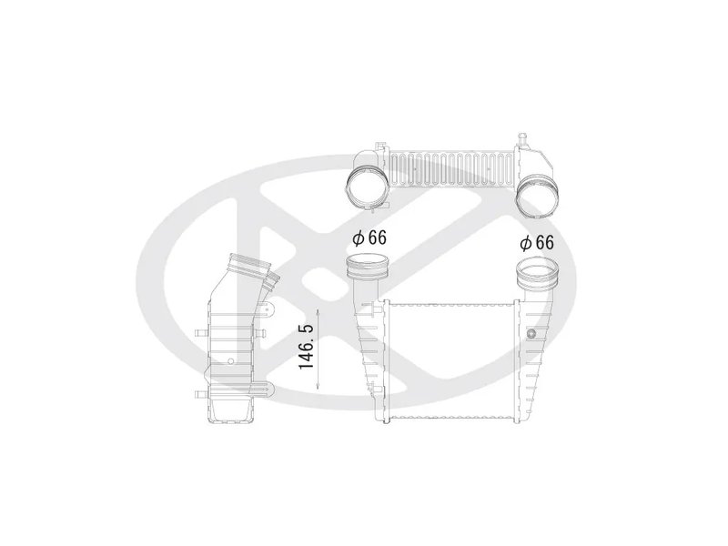 Intercooler KOYORAD IA450175