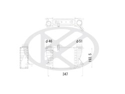 Intercooler KOYORAD IA020138