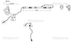 Furtun hidraulic sistem directie Triscan 8516 29024