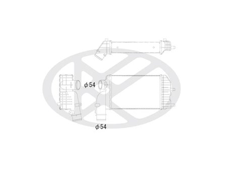 Intercooler KOYORAD IA470149