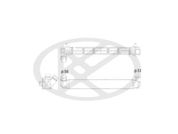 INTERCOOLER KOYORAD IA490153 - Piesa auto compatibila cu mai multe marci