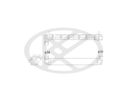 Intercooler KOYORAD IA490153