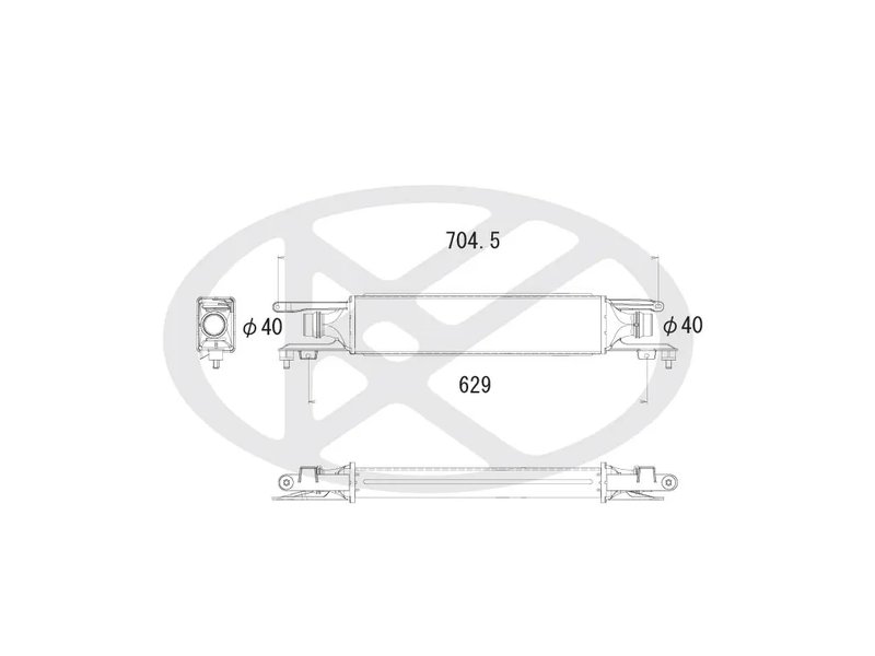 Intercooler KOYORAD IA460144