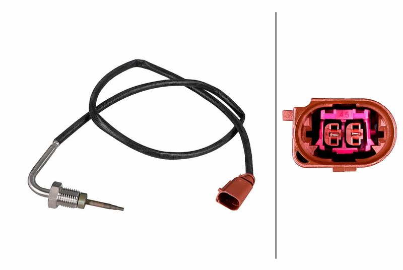 Senzor temperatura gaze evacuare HELLA 6PT 358 226-481