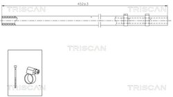 Furtun hidraulic sistem directie Triscan 8516 29029