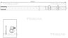 Furtun hidraulic sistem directie Triscan 8516 29029