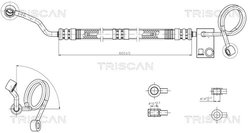 Furtun hidraulic sistem directie Triscan 8516 29036