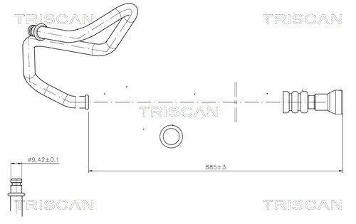 FURTUN HIDRAULIC SISTEM DIRECTIE TRISCAN 8516 16024 - Compatibil cu FORD