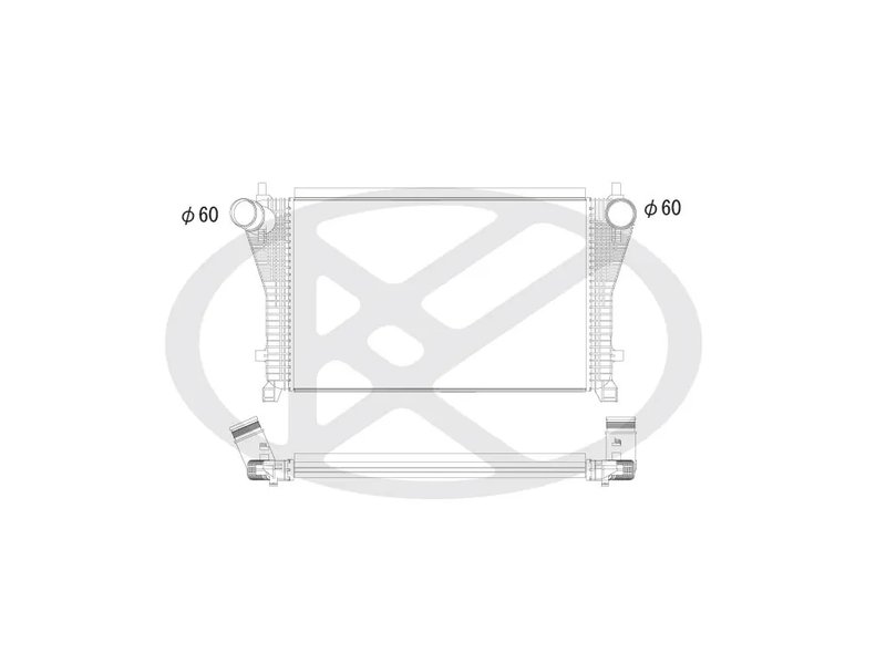 Intercooler KOYORAD IA450168