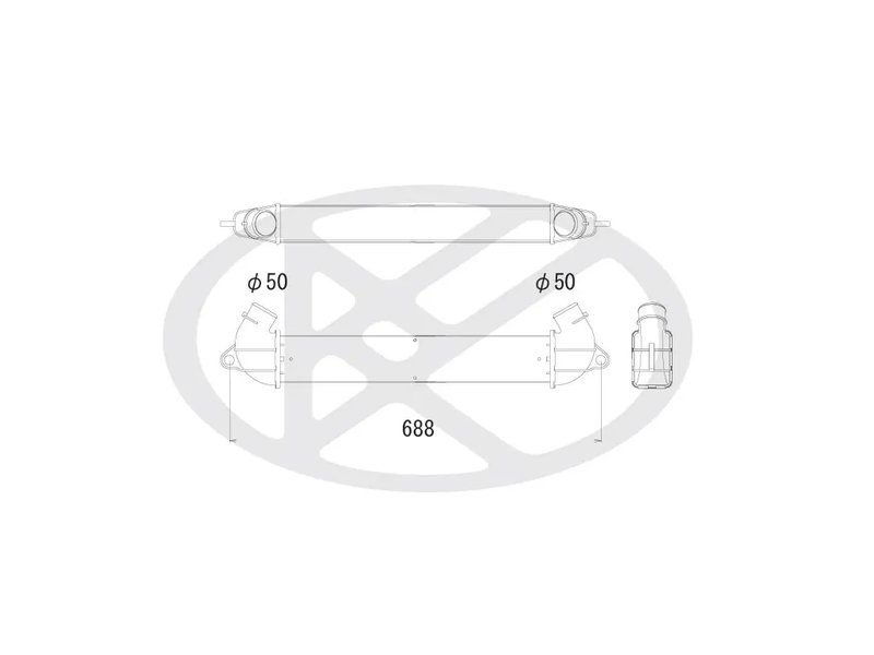 Intercooler KOYORAD IA510112