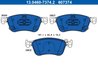 SET PLACUTE FRANA ATE 13.0460-7374.2 - Compatibil cu RENAULT