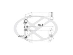 Intercooler KOYORAD IA460143