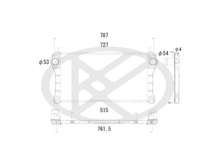 INTERCOOLER KOYORAD IA010164 - Piesa auto compatibila cu mai multe marci