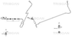 FURTUN HIDRAULIC SISTEM DIRECTIE TRISCAN 8516 65001 - Compatibil cu SAAB