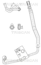 FURTUN HIDRAULIC SISTEM DIRECTIE TRISCAN 8516 11014 - Compatibil cu MINI