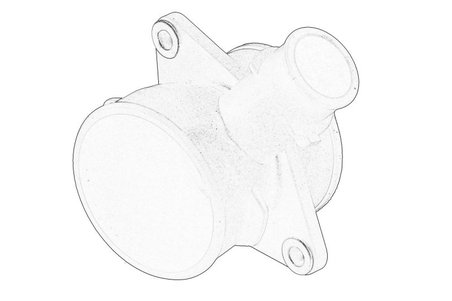 Furtun ear supraalimentare OE FORD 1885689