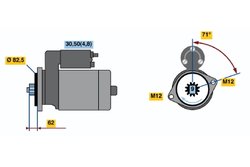 Electromotor BOSCH 0 001 125 607