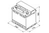 BATERIE DE PORNIRE BOSCH 0 092 S30 060 - Compatibil cu ALFA ROMEO, BOGDAN, CHEVROLET, DAEWOO, DAIHATSU, FENDT, FIAT, FSO, GAZ, H