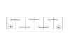 BATERIE DE PORNIRE BOSCH 0 092 S30 060 - Compatibil cu ALFA ROMEO, BOGDAN, CHEVROLET, DAEWOO, DAIHATSU, FENDT, FIAT, FSO, GAZ, H