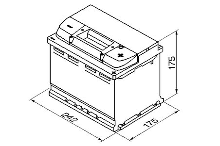 BATERIE DE PORNIRE BOSCH 0 092 S40 040 - Compatibil cu AGCO, ALFA ROMEO, ALPINA, AUDI, AUTO UNION, BEDFORD, BMW, BUCHER, CADILLA