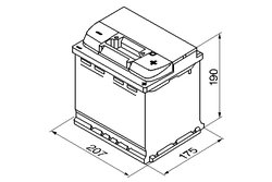 Baterie de pornire BOSCH 0 092 S40 020