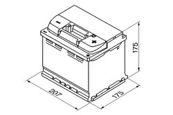 Baterie de pornire BOSCH 0 092 S50 010