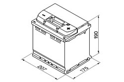 BATERIE DE PORNIRE BOSCH 0 092 S50 020 - Compatibil cu ABARTH, ALFA ROMEO, AUDI, AUTO UNION, AUTOBIANCHI, BARKAS, BMW, CHEVROLET