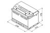 BATERIE DE PORNIRE BOSCH 0 092 S50 070 - Compatibil cu ALFA ROMEO, ASKAM, AUDI, BENTLEY, BMW, CADILLAC, CASE IH, CHEVROLET, CHRY