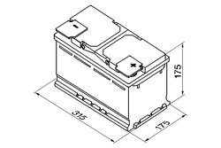 Baterie de pornire BOSCH 0 092 S50 100