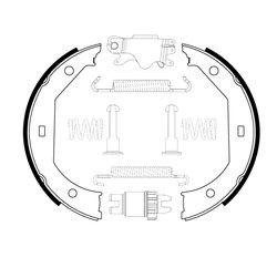 SET SABOTI FRANA BOSCH 0 204 113 806 - Compatibil cu BMW