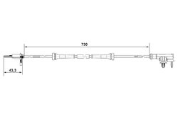 SENZOR ABS BOSCH 0 265 007 637 - Compatibil cu MITSUBISHI, SMART