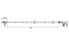 SENZOR ABS BOSCH 0 265 007 638 - Compatibil cu MITSUBISHI, SMART