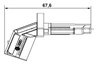 SENZOR ABS BOSCH 0 265 007 928 - Compatibil cu AUDI, BENTLEY, PORSCHE, VW
